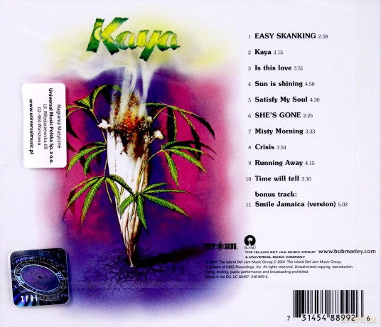 Bob Marley & The Wailers: Kaya [CD]
