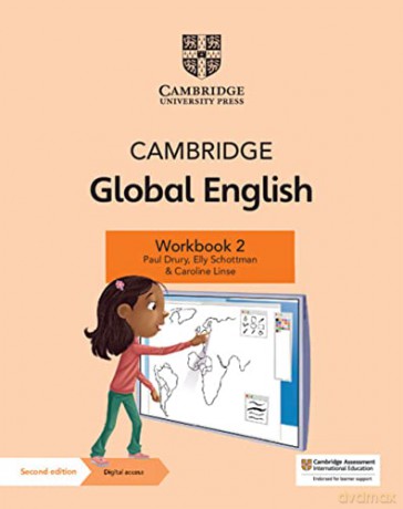 Cambridge Global English Workbook 2 with Digital Access (1 Year): for Cambridge Primary and Lower Secondary English as a Second Language (Cambridge Primary Global English) - Paul Drury [KSIĄŻKA]