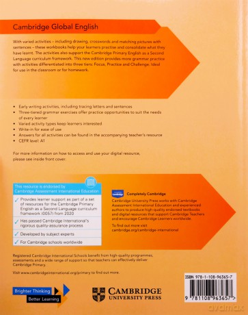 Cambridge Global English Workbook 2 with Digital Access (1 Year): for Cambridge Primary and Lower Secondary English as a Second Language (Cambridge Primary Global English) - Paul Drury [KSIĄŻKA]