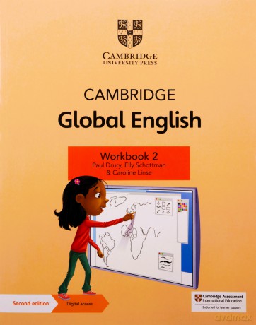 Cambridge Global English Workbook 2 with Digital Access (1 Year): for Cambridge Primary and Lower Secondary English as a Second Language (Cambridge Primary Global English) - Paul Drury [KSIĄŻKA]