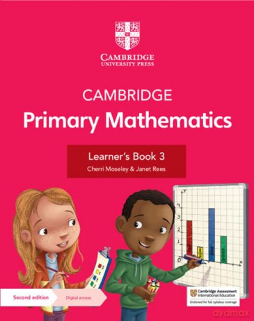Cambridge Primary Mathematics Learner's Book 3 with Digital Access (1 Year) (Cambridge Primary Maths) - Cherri Moseley [KSIĄŻKA]