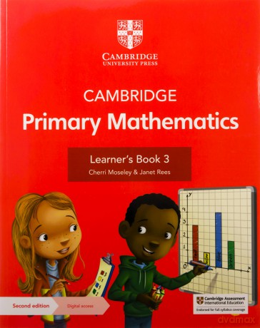 Cambridge Primary Mathematics Learner's Book 3 with Digital Access (1 Year) (Cambridge Primary Maths) - Cherri Moseley [KSIĄŻKA]