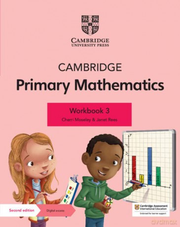 Cambridge Primary Mathematics Workbook 3 with Digital Access (1 Year) (Cambridge Primary Maths) - Cherri Moseley [KSIĄŻKA]