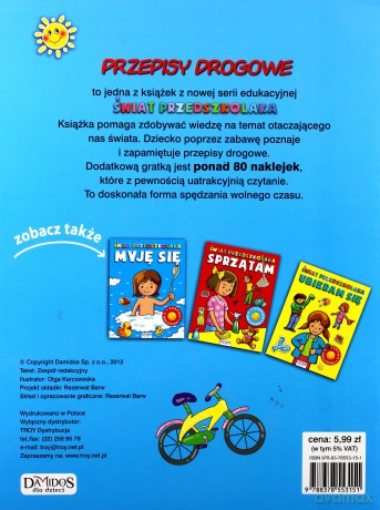 Świat przedszkolaka - Przepisy drogowe [KSIĄŻKA]