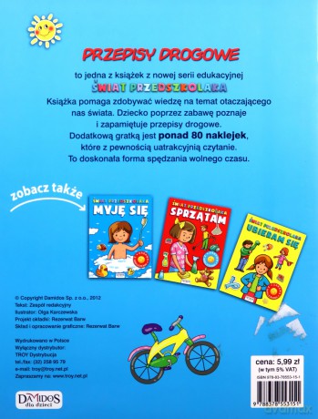 Świat przedszkolaka - Przepisy drogowe [KSIĄŻKA]