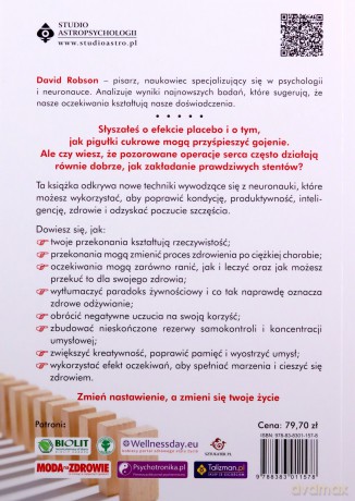 Efekt oczekiwań, czyli neuronauka w praktyce - Robson David [KSIĄŻKA]