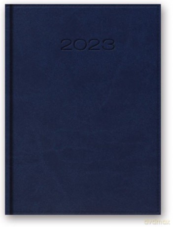 Kalendarz 2023 A4 tygodniowy vivella niebieski [KALENDARZ]