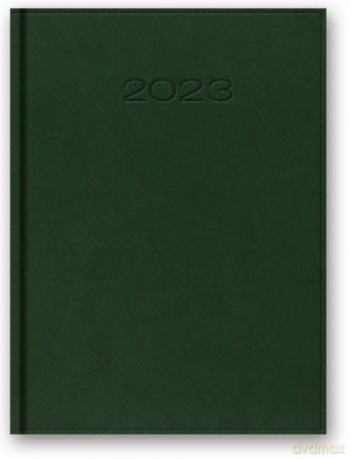 Kalendarz 2023 A4 tygodniowy vivella zielony [KALENDARZ]