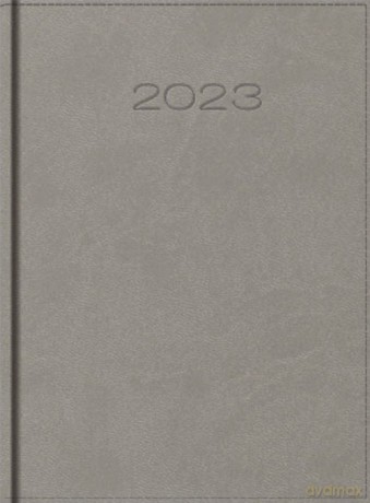 Kalendarz 2023 A5 dzienny vivella szary [KALENDARZ]