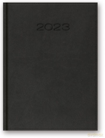 Kalendarz 2023 B5 dzienny vivella grafit [KALENDARZ]