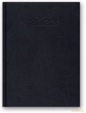 Kalendarz 2023 B5 dzienny vivella granat [KALENDARZ]