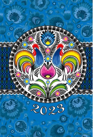 Kalendarz 2023 B6 dzienny soft KUR [KALENDARZ]