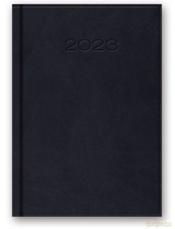 Kalendarz 2023 B6 dzienny vivella granat [KALENDARZ]