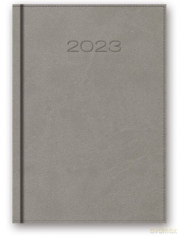 Kalendarz 2023 B6 dzienny vivella szary [KALENDARZ]