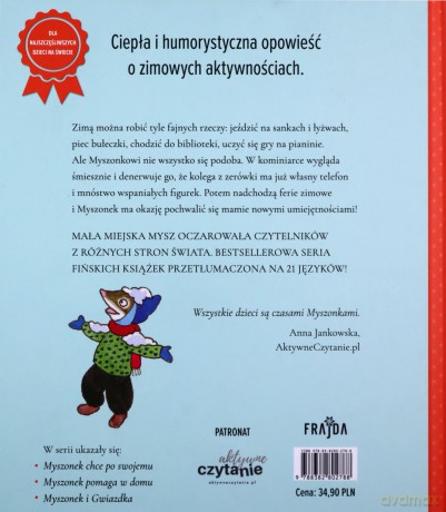 Myszonek i trzaskający mróz - Riikka Jantti [KSIĄŻKA]