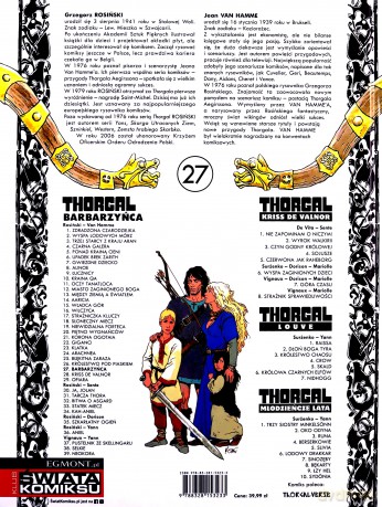 Thorgal. Barbarzyńca. (Tom 27) [KOMIKS]