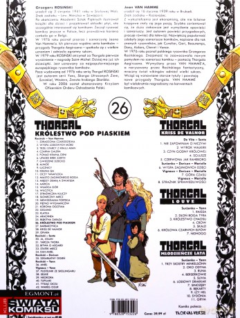 Thorgal. Królestwo pod piaskiem. (Tom 26) [KOMIKS]