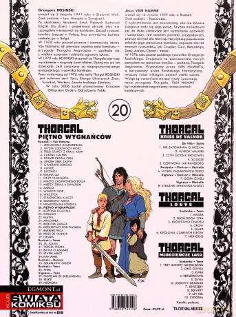 Thorgal. Piętno wygnańców. (Tom 20) [KOMIKS]