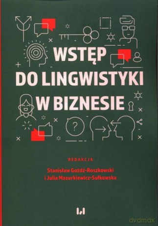 Wstęp do lingwistyki w biznesie [KSIĄŻKA]