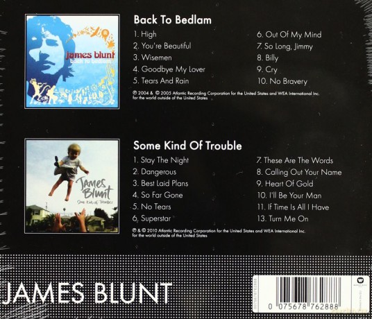 James Blunt: Some Kind Of Trouble / Back To Bedlam [2CD]