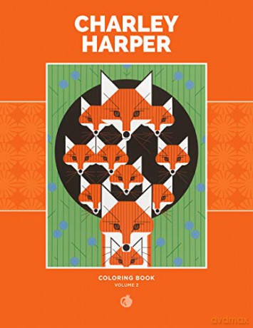 Charley Harper Volume II Colouring Book: 2 - Charley Harper [KSIĄŻKA]