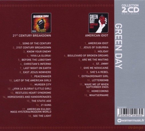 Green Day: 21st Century Breakdown/America [2CD]