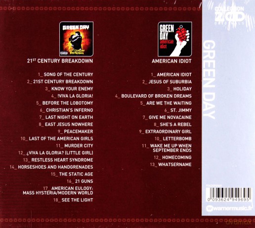 Green Day: 21st Century Breakdown/America [2CD]