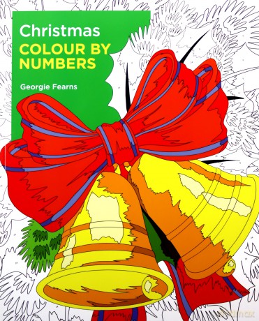 Christmas Colour by Numbers - Georgie Fearns [KSIĄŻKA]