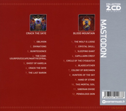 Mastodon: Crack The Skye/Blood Mountain [2CD]