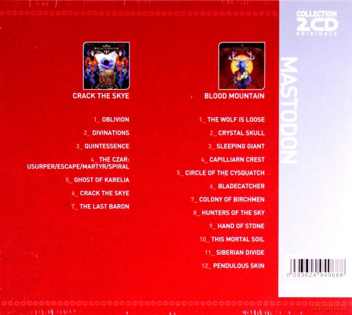 Mastodon: Crack The Skye/Blood Mountain [2CD]