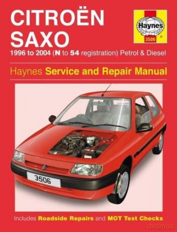 Citroen Saxo Owners Workshop Manual - Anon [KSIĄŻKA]