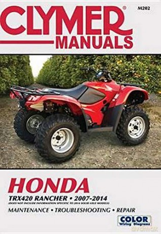 CLYMER HONDA TRX420 RANCHER ATV - J H Haynes [KSIĄŻKA]