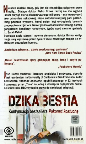 Dzika bestia - Josh Bazzel [KSIĄŻKA]