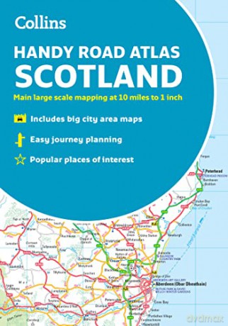 Collins Handy Road Atlas Scotland: A5 Paperback - Collins Maps [KSIĄŻKA]