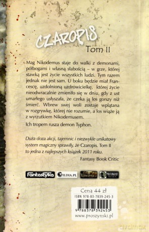 Czaropis Tom II - Charlton Blake [KSIĄŻKA]
