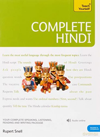 Complete Hindi Beginner to Intermediate Course: (Book and online audio support) (Teach Yourself): (Book and audio support) - Simon Weightman [KSIĄŻKA]