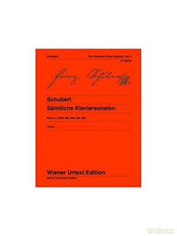 Complete Piano Sonatas Vol. 3 (WIENER URTEXT) [KSIĄŻKA]