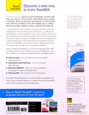 Complete Swedish Beginner to Intermediate Course: (Book and audio support) (Teach Yourself) - Anneli Haake [KSIĄŻKA]