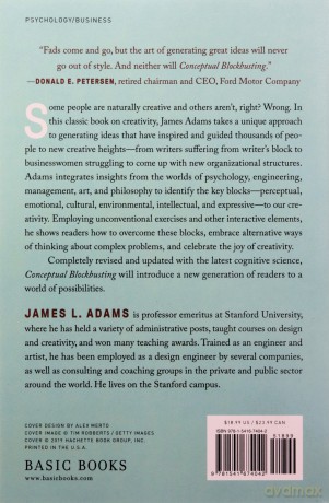 Conceptual Blockbusting (Fifth Edition): A Guide to Better Ideas - James L. Adams [KSIĄŻKA]