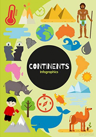 Continents (Infographics) - Harriet Brundle [KSIĄŻKA]