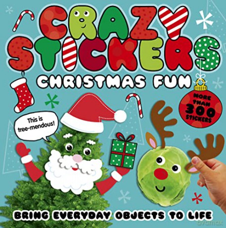 Crazy Stickers: Christmas Fun: 4 (Crazy Stickers, 4) - Danielle McLean [KSIĄŻKA]