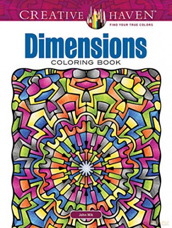 Creative Haven Dimensions Coloring Book - John Wik [KSIĄŻKA]