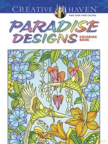 Creative Haven Paradise Designs Coloring Book - Ted Menten [KSIĄŻKA]