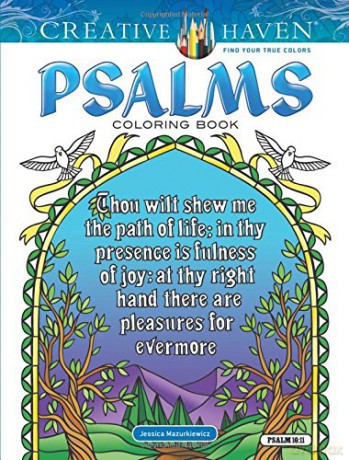 Creative Haven Psalms Coloring Book - Jessica Mazurkiewicz [KSIĄŻKA]