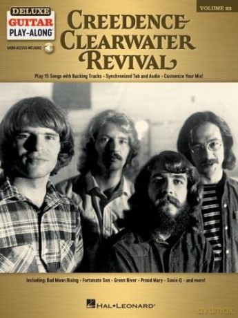 Creedence Clearwater Revival. Deluxe Guitar Play-Along Vol. 23. Book with Interactive Online Audio Interface (Deluxe Guitar Play-along, 23) - Creedence Clearwater Revival [KSIĄŻKA]