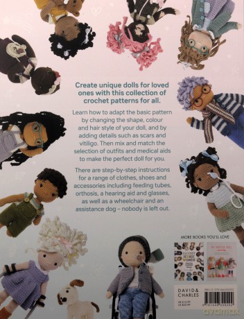 Crochet You!: Crochet patterns for dolls, clothes and accessories as unique as you are - Nathalie Amiel [KSIĄŻKA]
