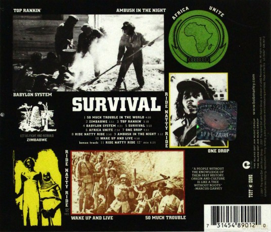 Bob Marley & The Wailers: Survival [CD]