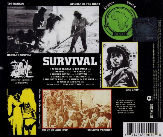 Bob Marley & The Wailers: Survival [CD]