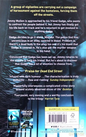 Dead End Street: Heartstopping conclusion to a prizewinning trilogy about a homeless man (Jimmy Mullen Newcastle Crime Thriller) - Trevor Wood [KSIĄŻKA]