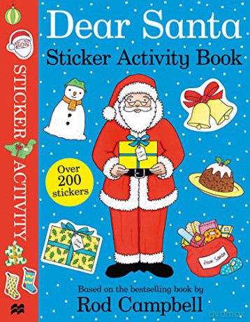 Dear Santa Sticker Activity Book - Rod Campbell [KSIĄŻKA]